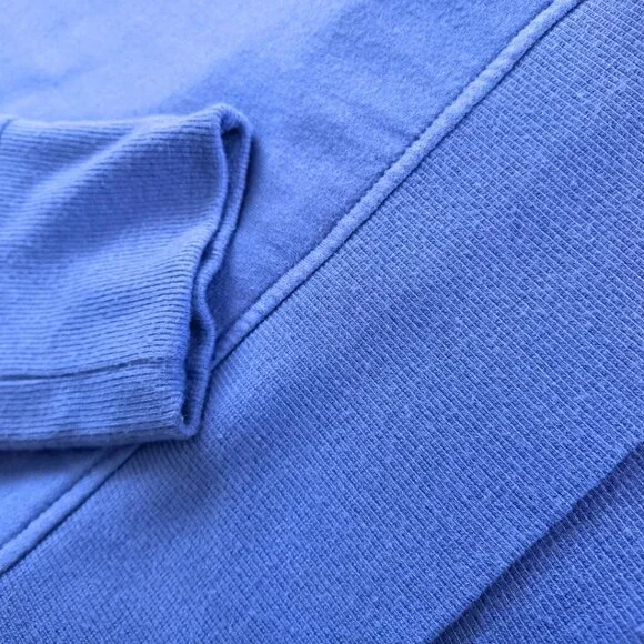 A New Day Blue Women’s Sweatshirt - Long Sleeve Crewneck Pullover, Size L - Picture 6 of 7